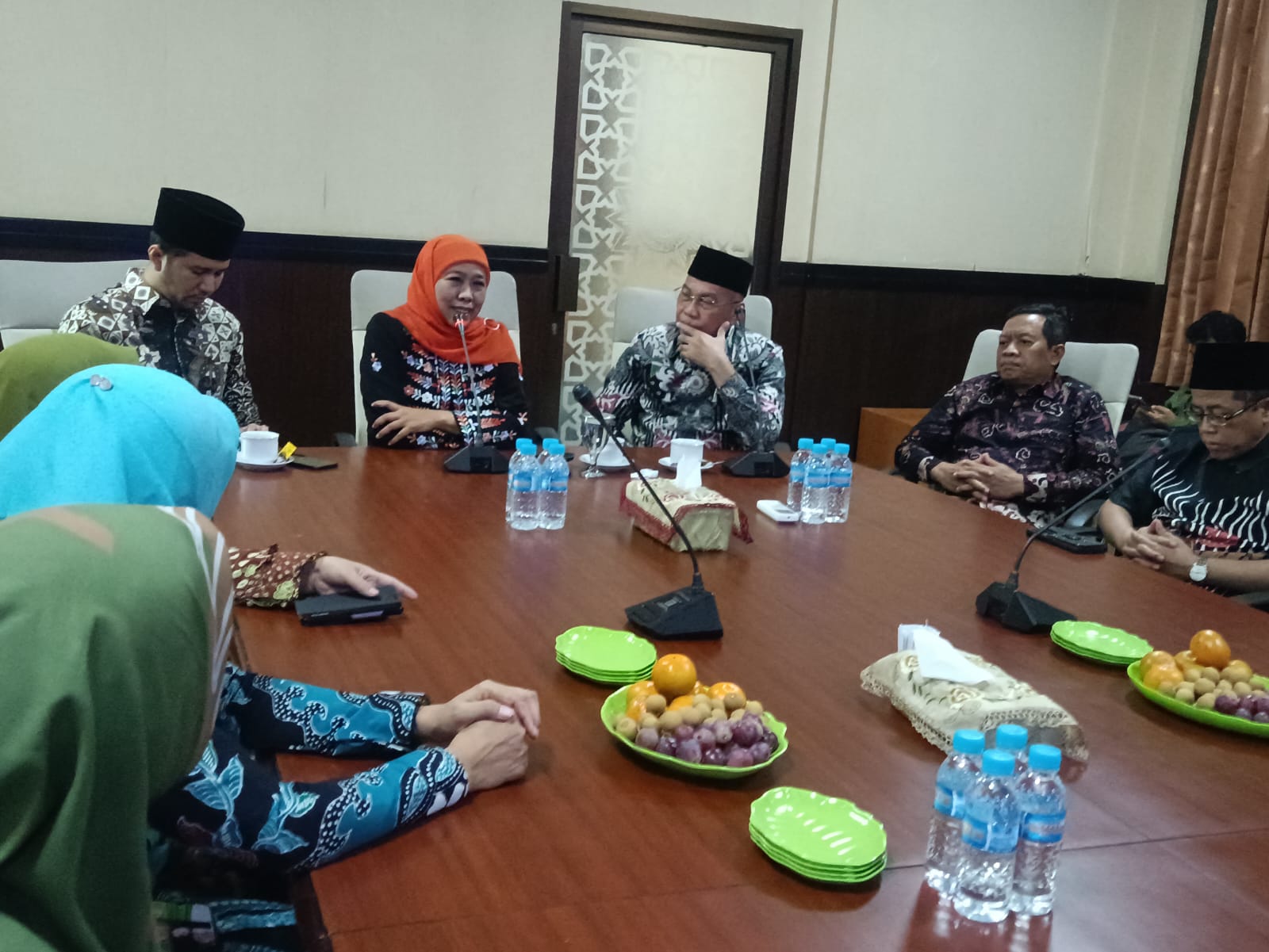 Safari Politik Paslon Khofifah – Emil Berlanjut, Datangi  Pengurus Muhammadiyah Jawa Timur