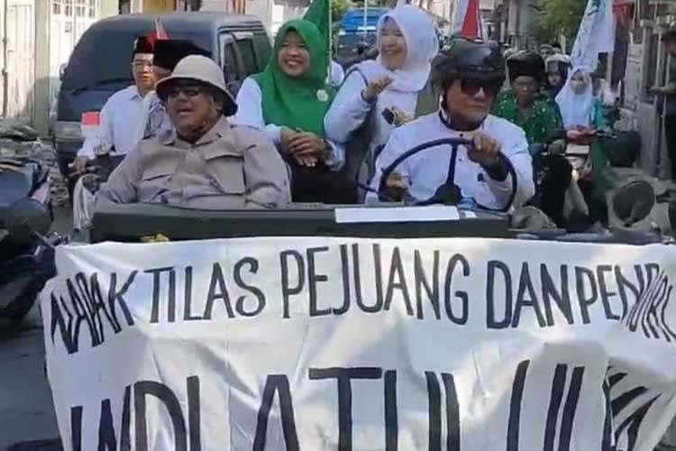 NU Surabaya Ingatkan Sejarah Perjuangan Lewat Napak Tilas