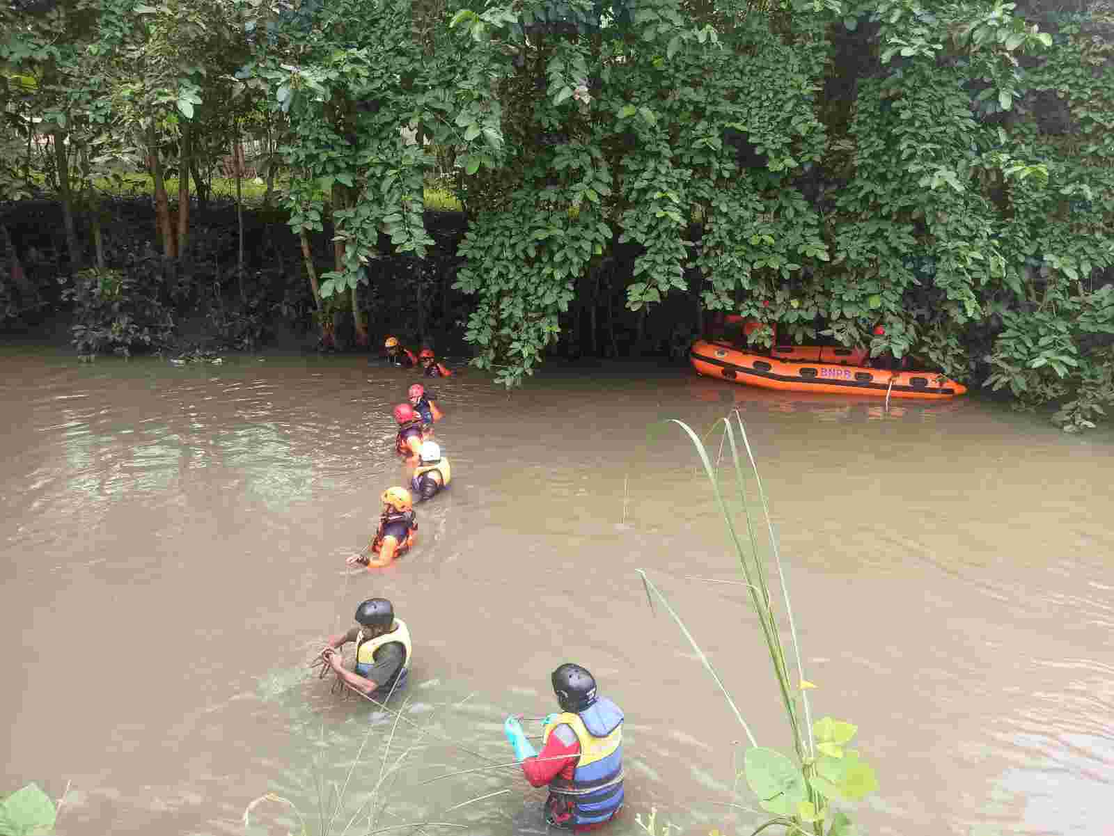 Fawwas Ditemukan Meninggal di Sungai Pondok Jati Sidoarjo
