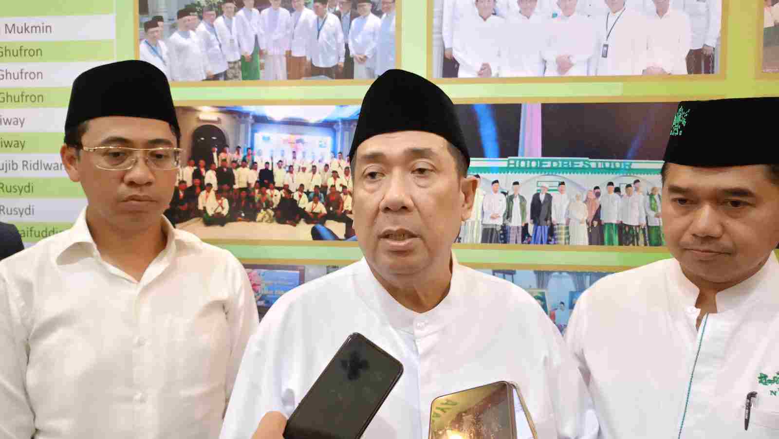 PCNU Kota Surabaya Bersama Kelompok Lintas Agama Sampaikan Pernyataan Sikap Menjaga Surabaya Aman dan Damai