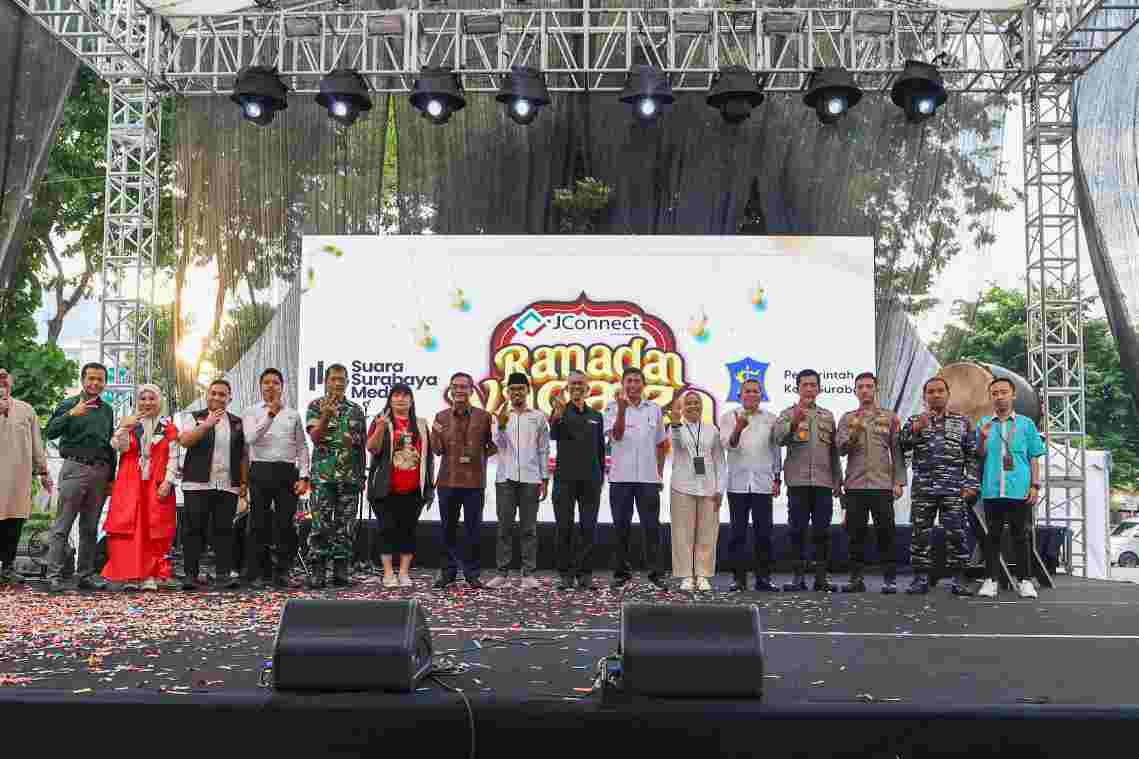 JConnect Ramadan Vaganza 2026 Resmi Dibuka, Balai Kota Surabaya Disulap Jadi Pusat Ekonomi Dan Hiburan Ramadan