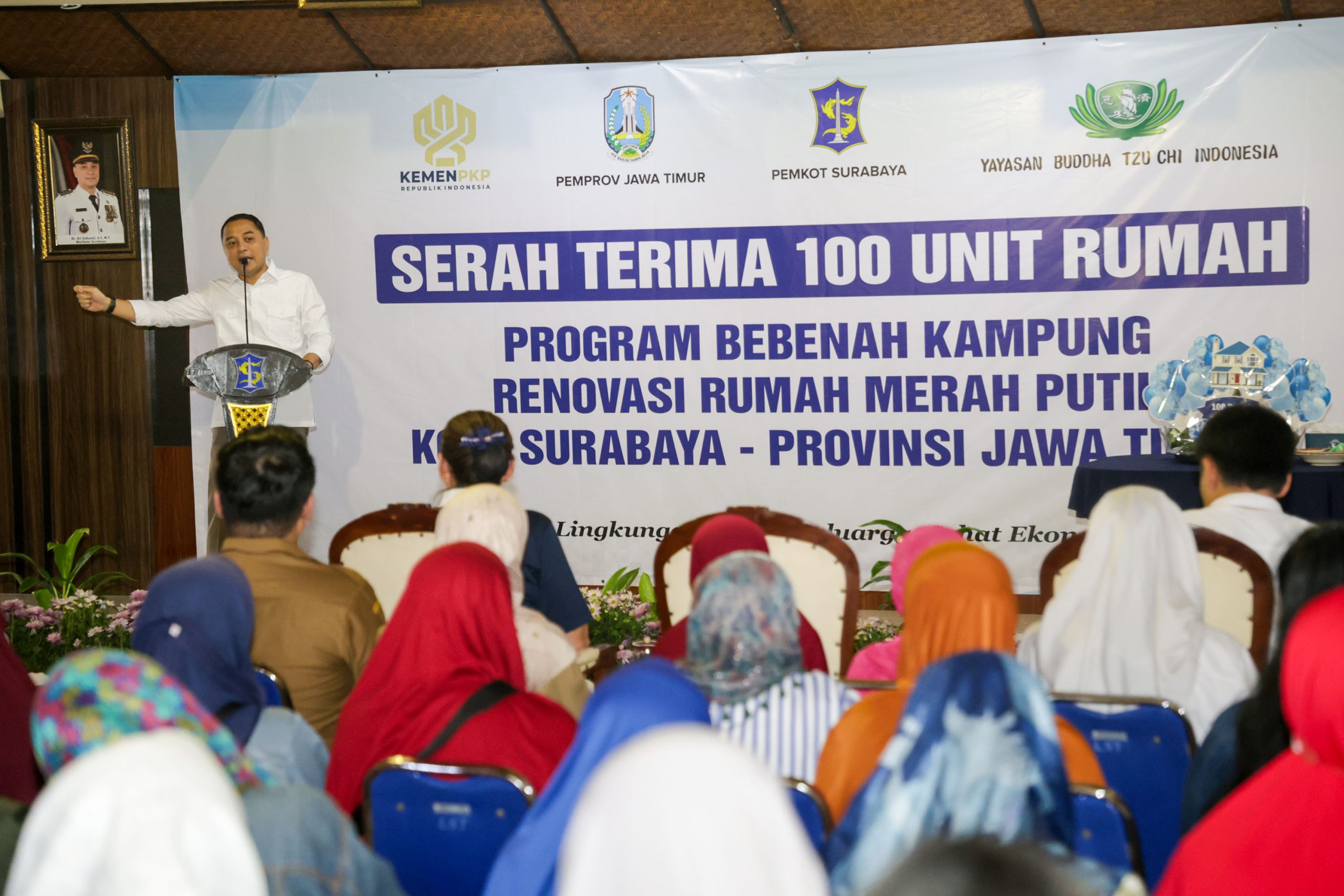 Gotong Royong Jadi Kunci, 100 Rumah Warga Surabaya Dibenahi