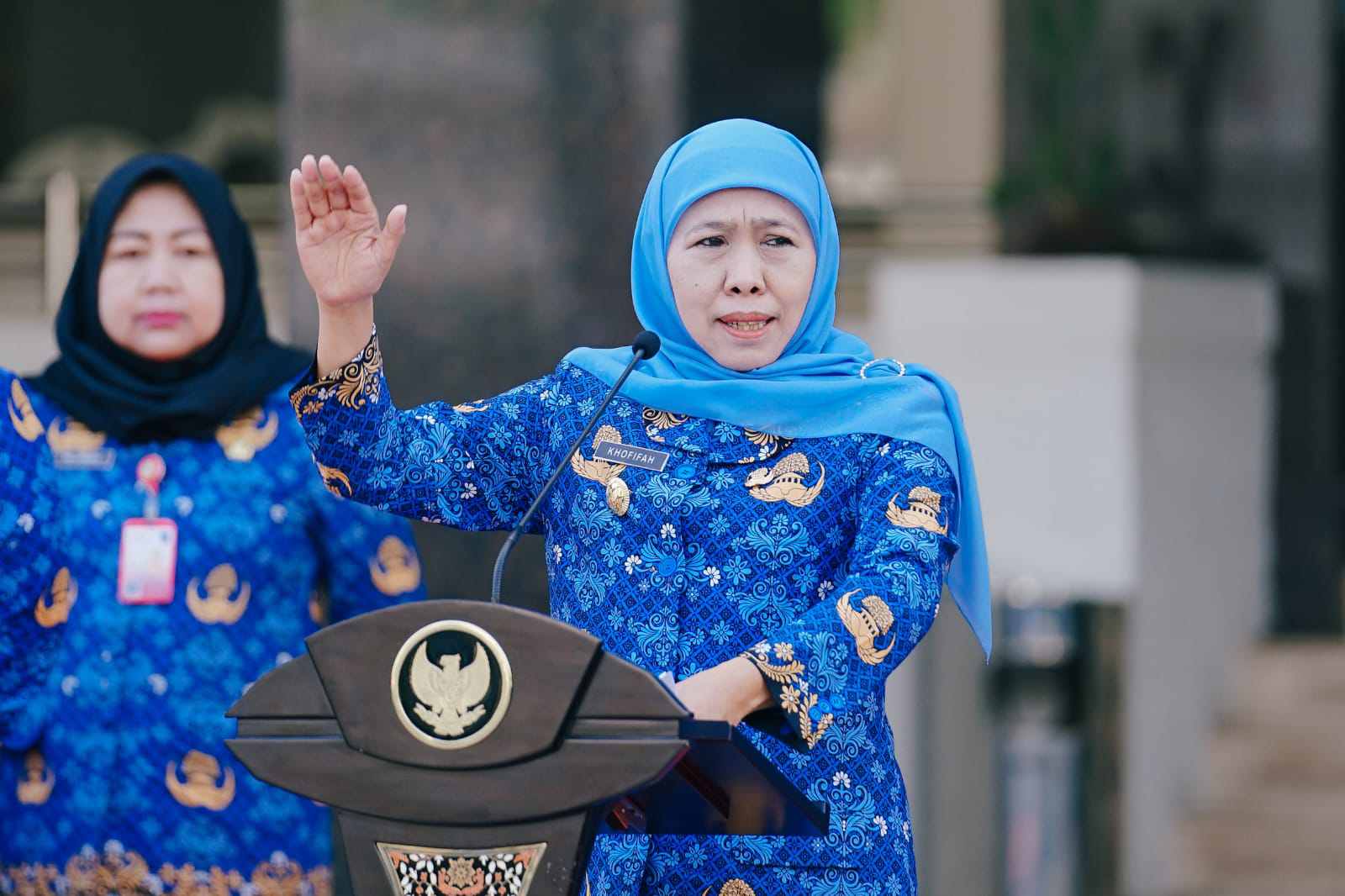 Jelang Lebaran, Pesan Gubernur Khofifah Sederhana: Jaga Layanan, Jaga Hati, dan Utamakan Masyarakat