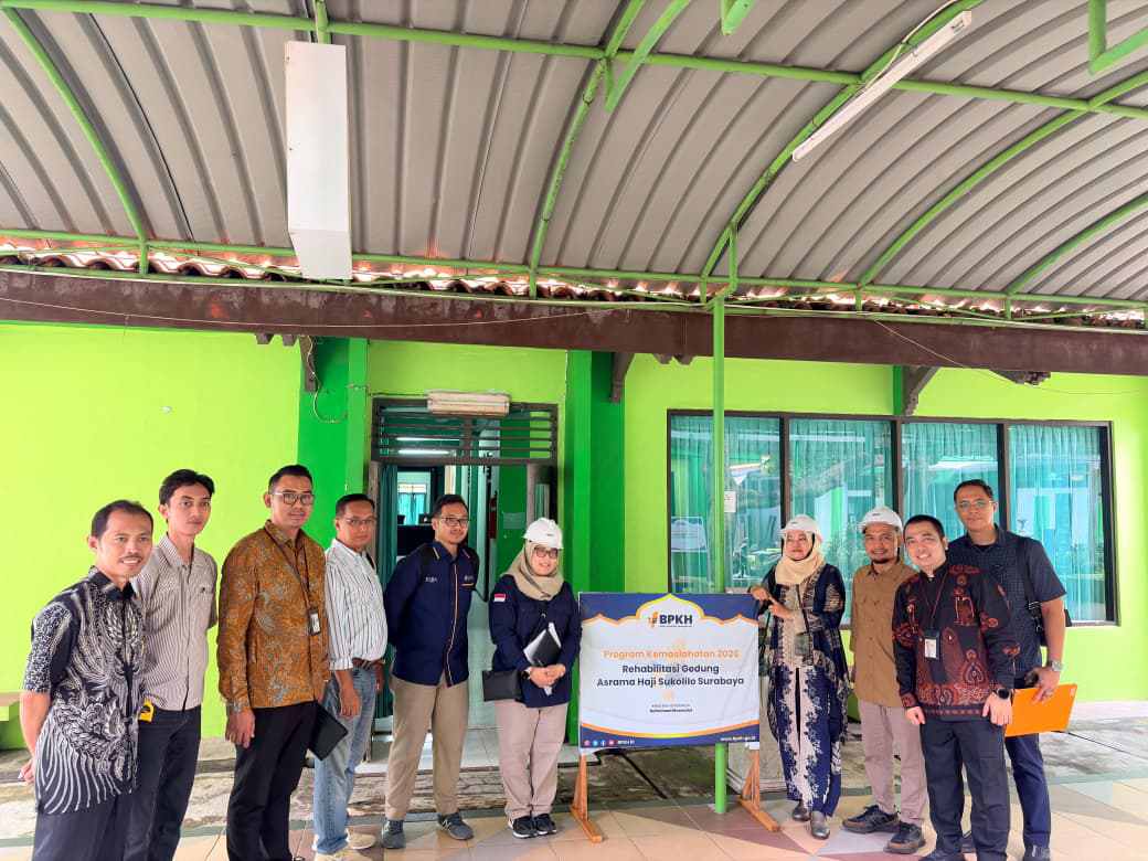 BPKH Tancap Gas Benahi Asrama Haji Surabaya, Jemaah Kini Lebih Aman dan Nyaman Sejak Awal Perjalanan