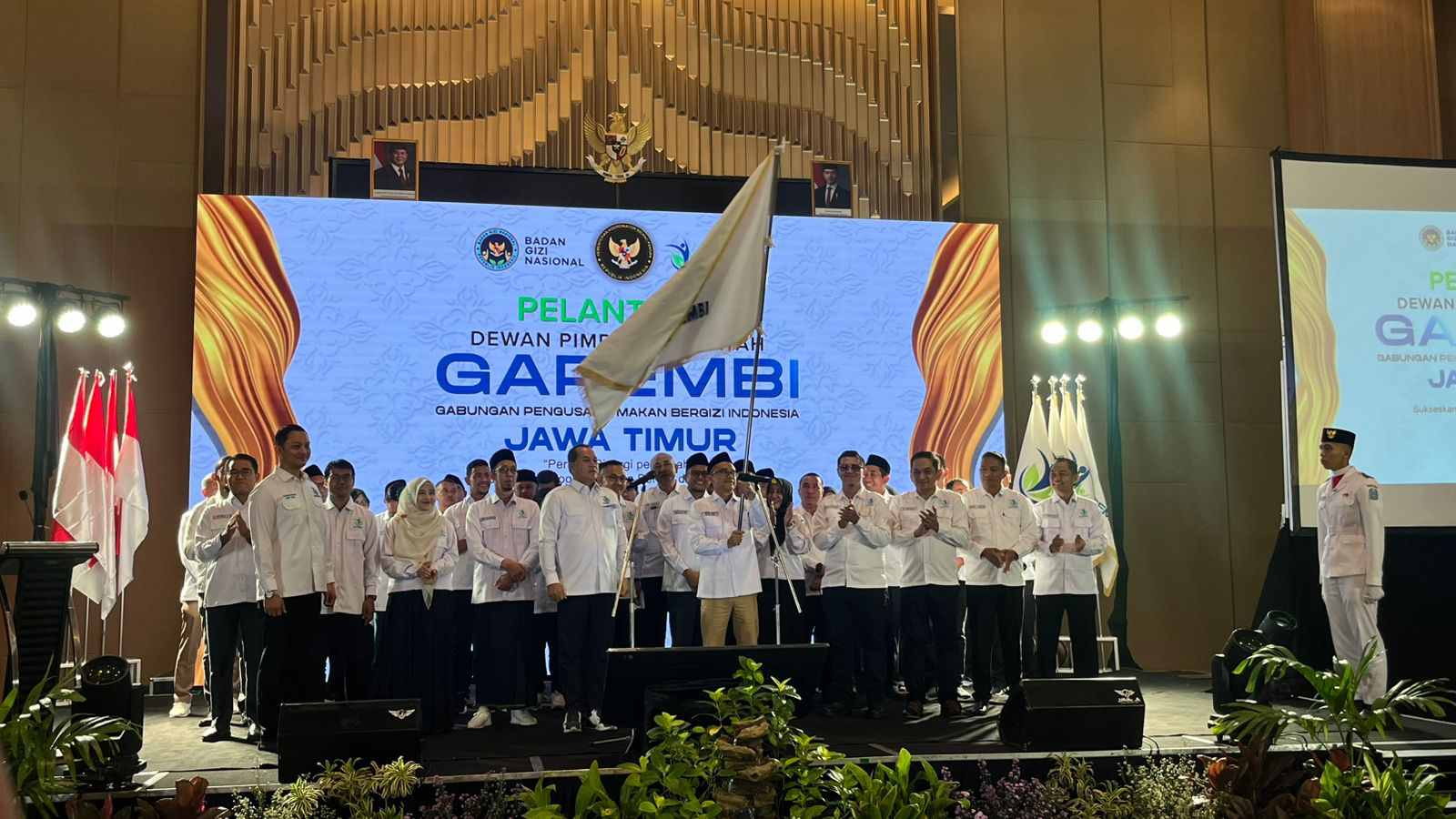 DPW Gapembi Jatim Resmi Dilantik, Jadi Mitra Strategis Pemerintah Sukseskan MBG