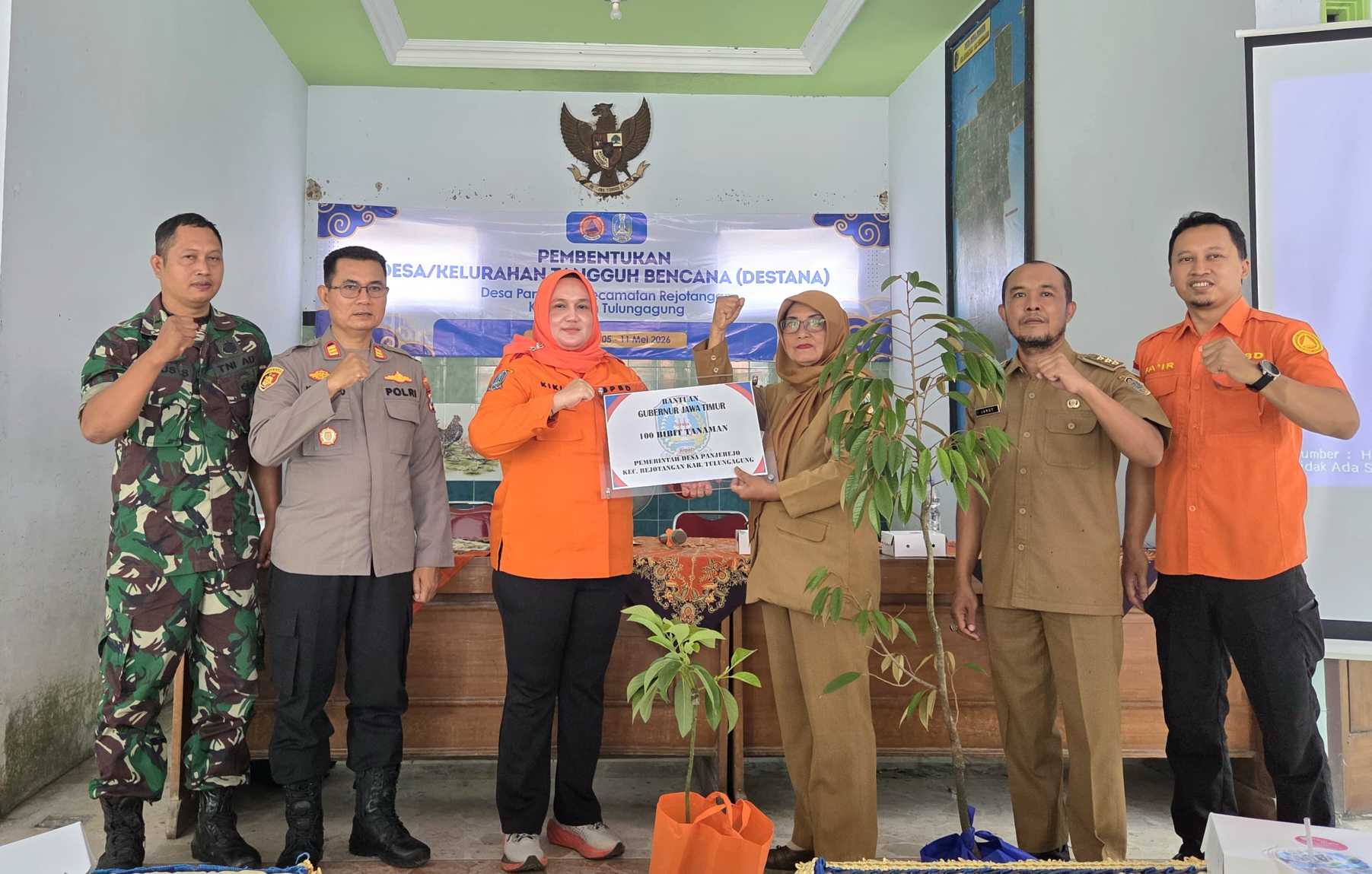 BPBD Jatim Perkuat Kesiapsiagaan Warga, Destana Dibentuk di 38 Kabupaten/Kota