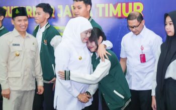 Gubernur Khofifah Lepas 1.790 Siswa dan Alumni SMK Jatim ke Luar Negeri, Bukti SDM Vokasi Siap Go Global