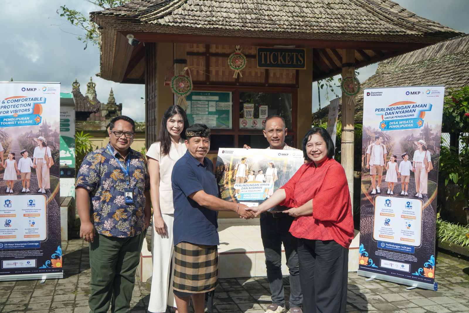 MKP Dan Asuransi Jasindo Ciptakan Ekosistem Wisata Digital Berbasis Data di Desa Penglipuran