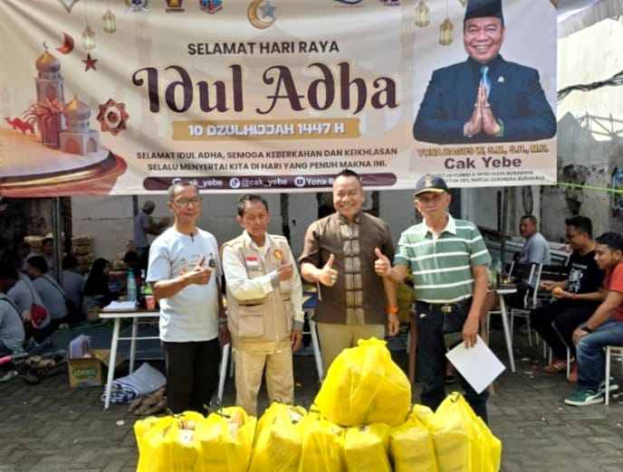 Cak Ye Be Salurkan 21 Sapi Kurban, Hadirkan Kebahagiaan di Tengah Sulitnya Ekonomi