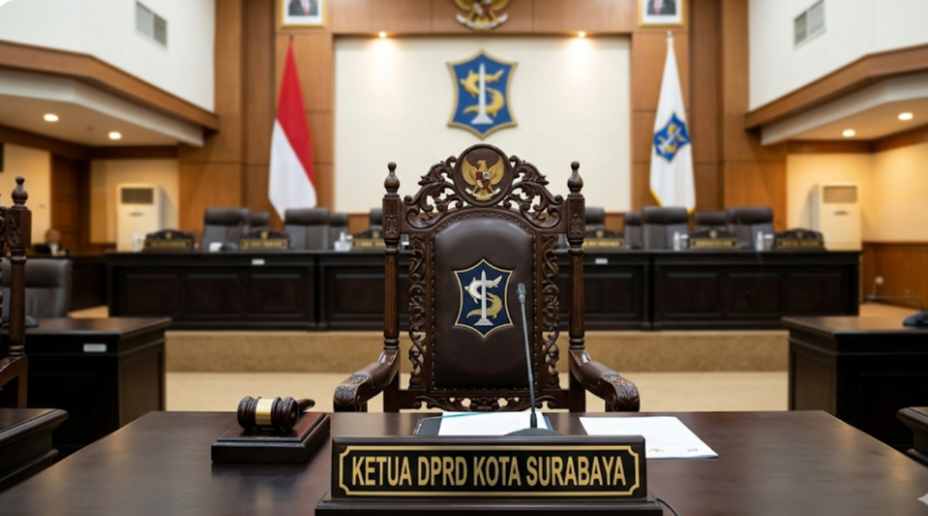 Kursi Ketua DPRD Surabaya “Kosong Bersuara”: Antara Kaji Ipuk, Surat Misterius, dan Sunyi Yang Mengganggu
