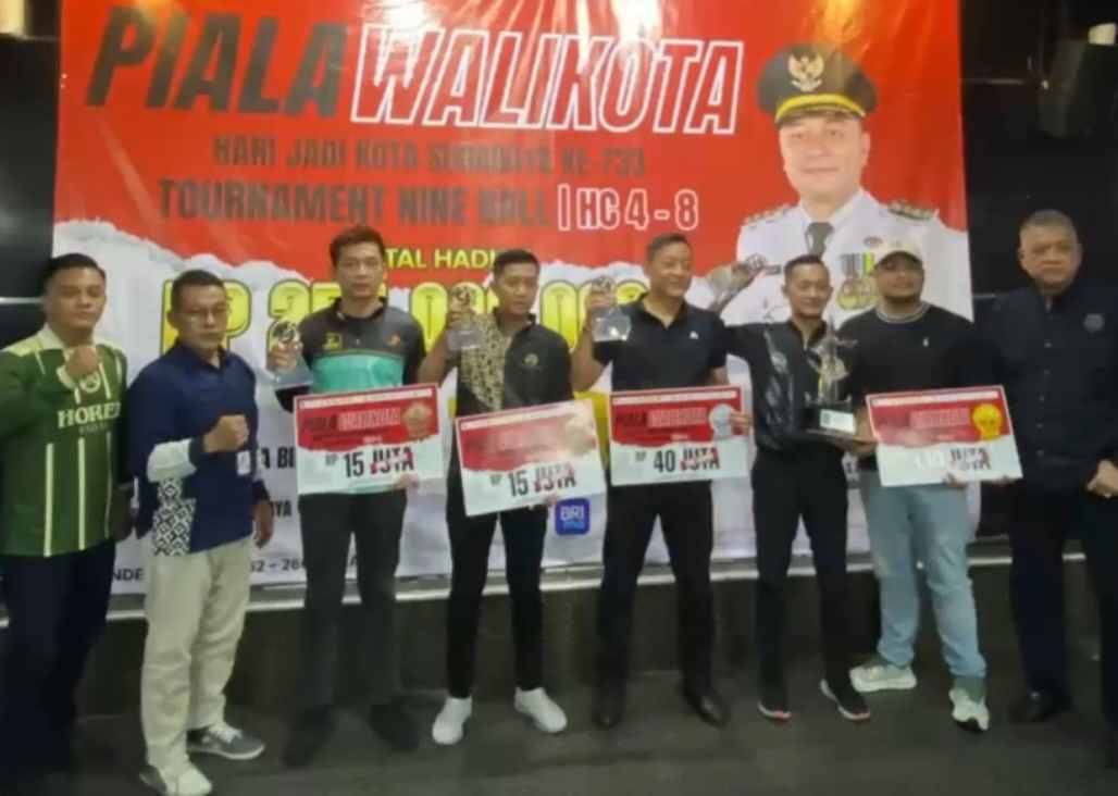 Ratusan Pebiliar Serbu Surabaya, Turnamen Nine Ball Piala Wali Kota 2026 Jadi Panggung Prestasi dan Sport Tourism