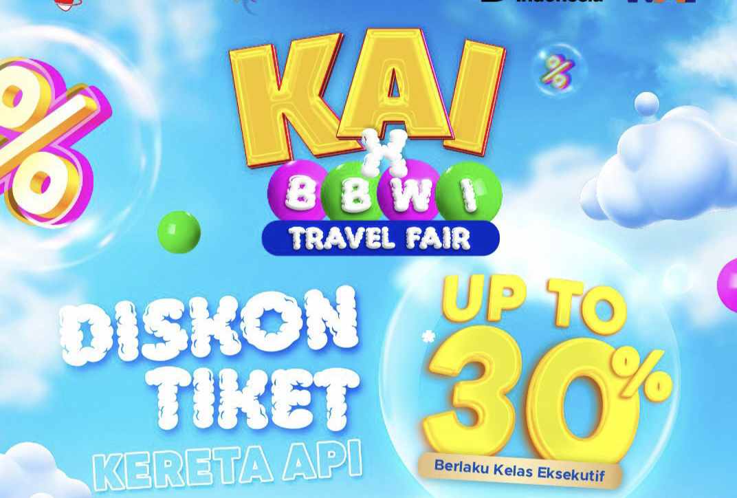 KAI Daop 8 Tebar Diskon hingga 30 Persen di BBWI Travel Fair 2026, Libur Panjang Makin Hemat