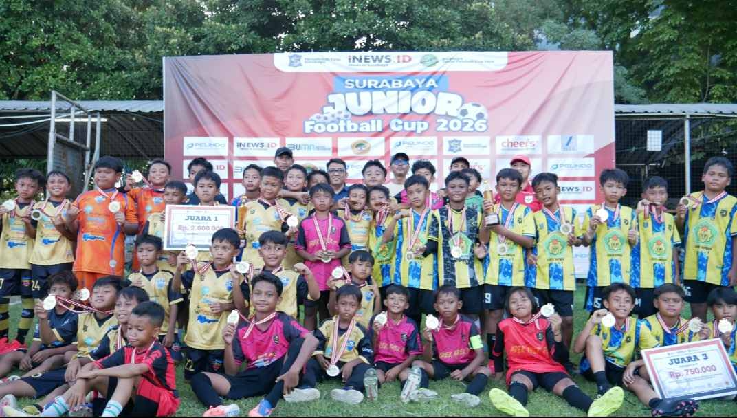 Surabaya Junior Football Cup 2026 Tuai Apresiasi, Jadi Ajang Pembinaan dan Lahirkan Bibit Pesepak Bola Muda