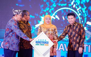 Buka Expo Konstruksi Jawa Timur 2026, Gubernur Khofifah: Jasa Konstruksi Harus Jadi Mesin Pertumbuhan Ekonomi dan Pembuka Lapangan Kerja Baru