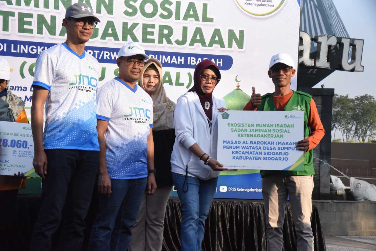 GARDU Sosial Diluncurkan, Sidoarjo Bidik 631 Ribu Pekerja Yang Masih Tanpa Perlindungan