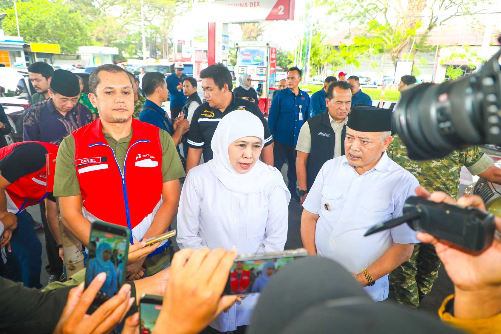 Gubernur Khofifah Pastikan Pasokan Biosolar di Jatim Aman, Pemprov Perkuat Koordinasi Dengan Pertamina dan PLN