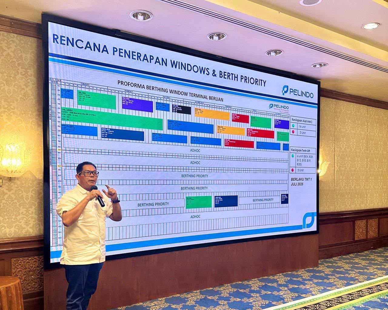 Atasi Lonjakan Trafik Kapal, TPK Berlian Terapkan Sistem ‘Berthing Window’ Mulai 1 Juli