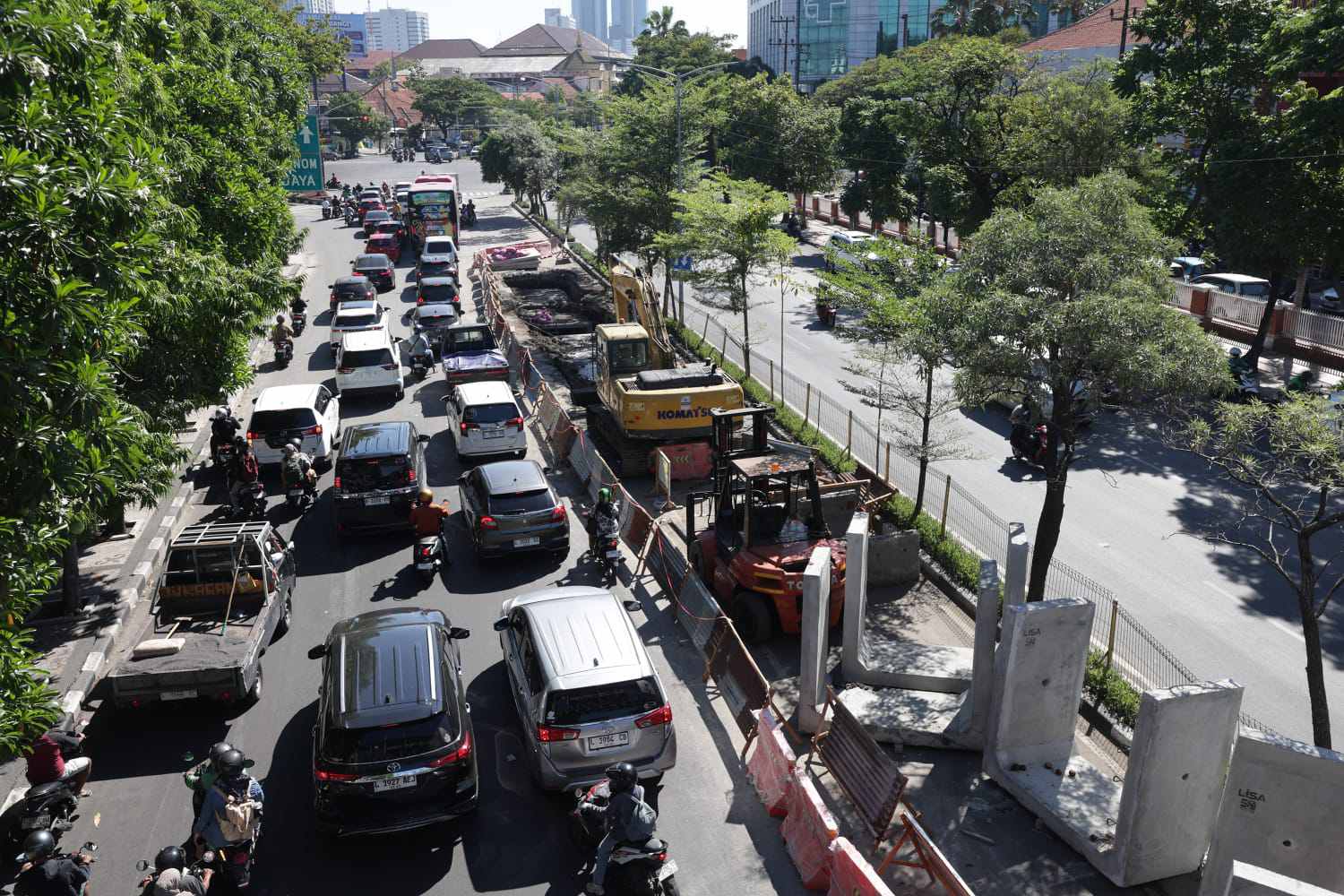 Mengurai Genangan Karang Menjangan, Pemkot Surabaya Optimalkan Saluran Jalan Moestopo