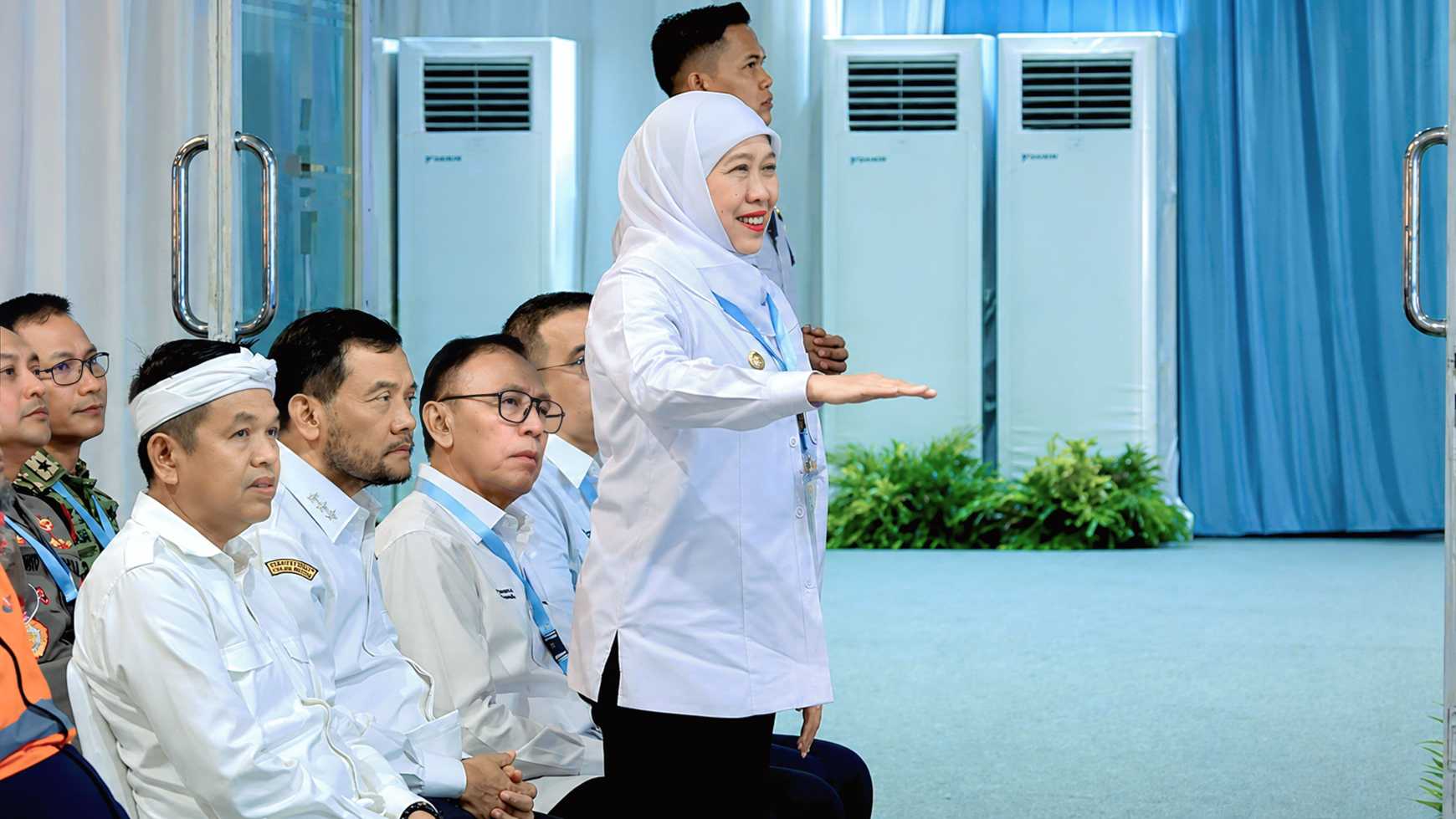 Gubernur Khofifah Hadiri Peluncuran B50 Bersama Presiden Prabowo, Jatim Siap Dukung Akselerasi Transisi Energi Nasional