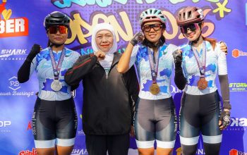 Gubernur Khofifah Lepas Start Kejurnas Sepatu Roda Jatim Open I, 2.436 Atlet Beradu Prestasi dan Junjung Sportivitas