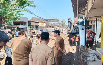 Bupati Sidoarjo Sidak Jalan Raya Bluru Kidul, Pastikan Proyek Betonisasi Rampung Tepat Waktu