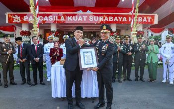 Kado Indah HUT ke-80 Bhayangkara: Wali Kota Eri Cahyadi Raih Penghargaan, Sinergi Surabaya Kian Solid