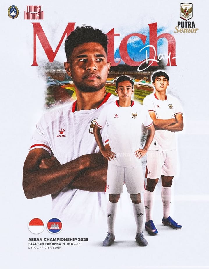 Piala AFF 2026 Dimulai, Timnas Indonesia Jumpa Kamboja di Laga Perdana