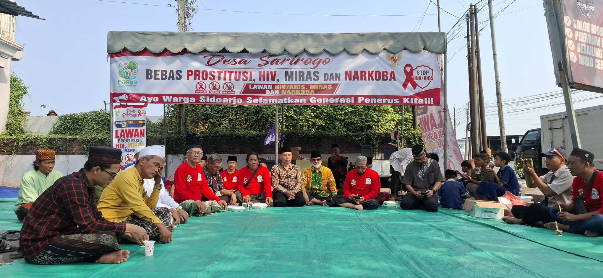 Lewat Istighosah, Warga Sarirogo Suarakan Penolakan Toko Miras