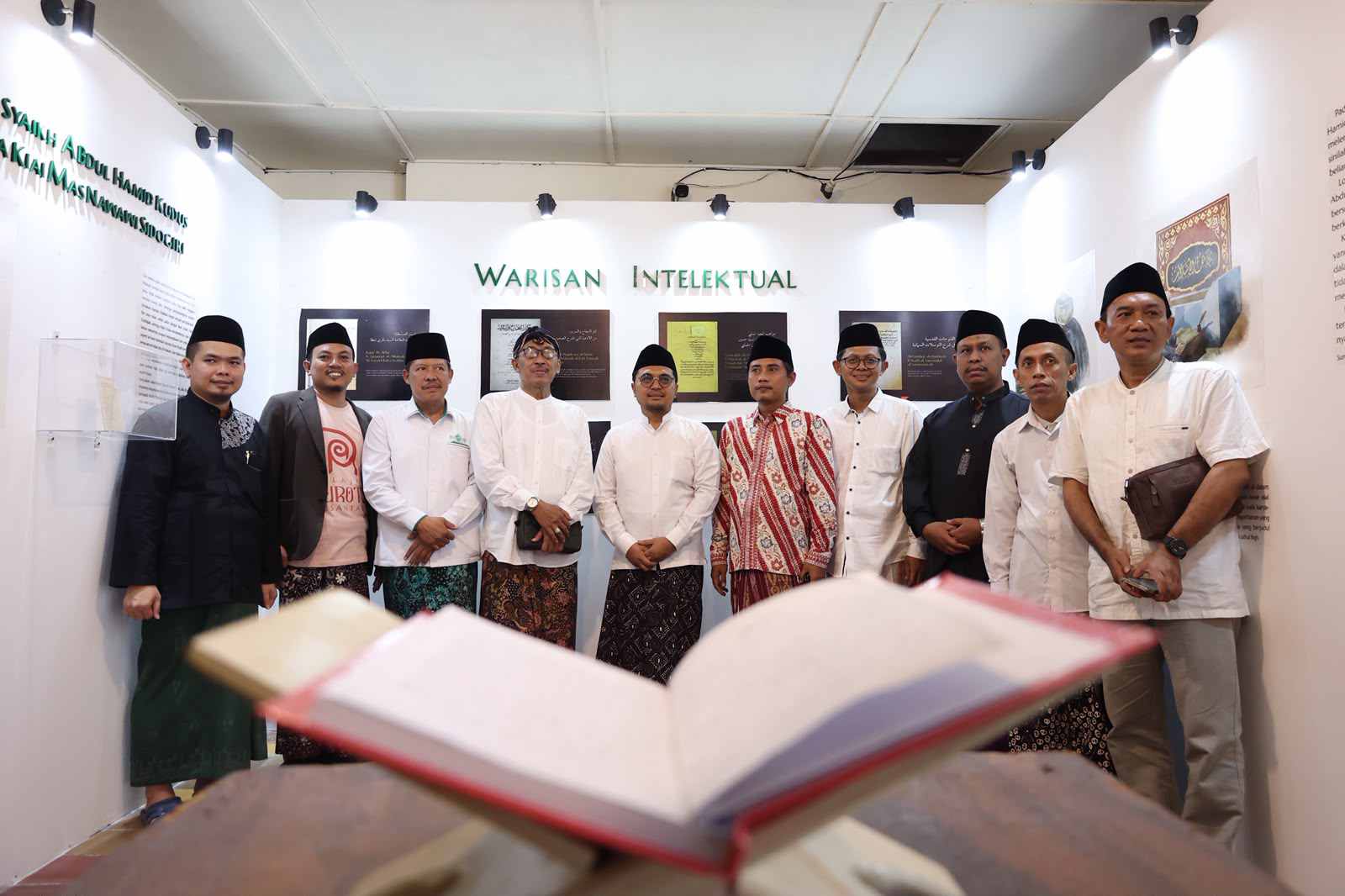 Ramaikan Muktamar 35 NU, Ratusan Turots Ulama Nusantara Dipamerkan