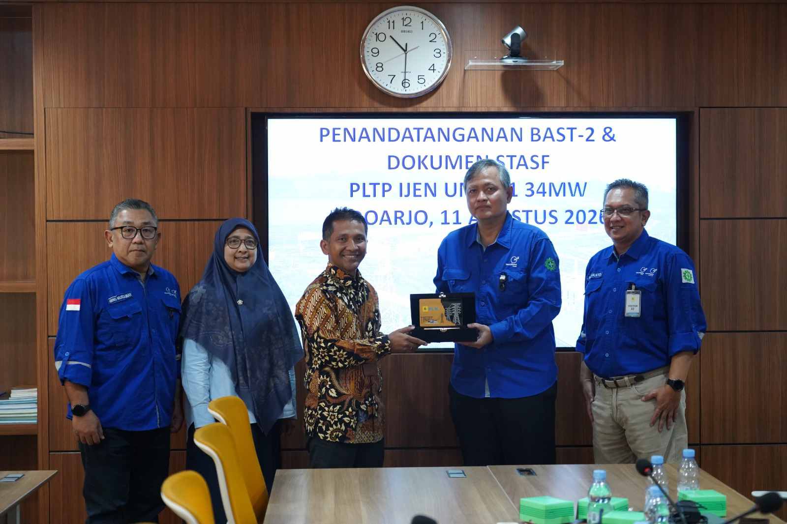 83 Tower PLTP Ijen Resmi Diserahterimakan, PLN Perkuat Penyaluran Energi Panas Bumi