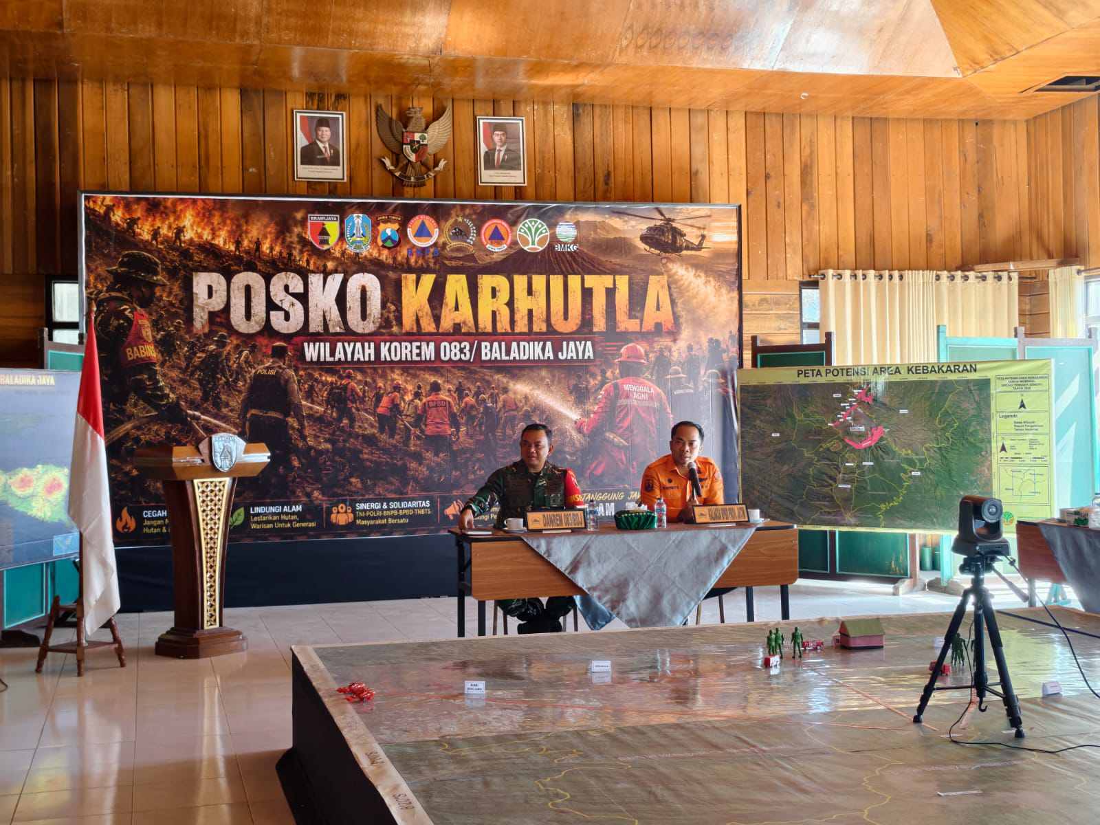 Posko Darurat Karhutla TNBTS Ditutup, Pembasahan dan Rehabilitasi Berlanjut