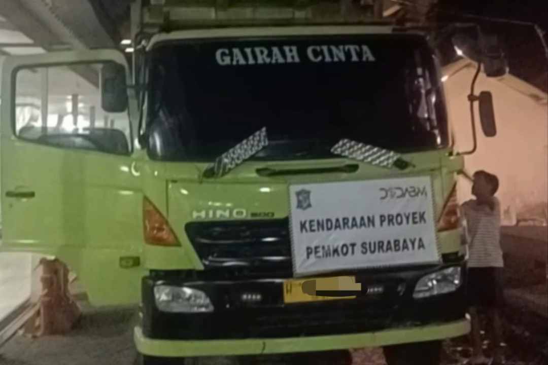 Truk Proyek Pakai Nama Pemkot, Kontraktor Ditegur