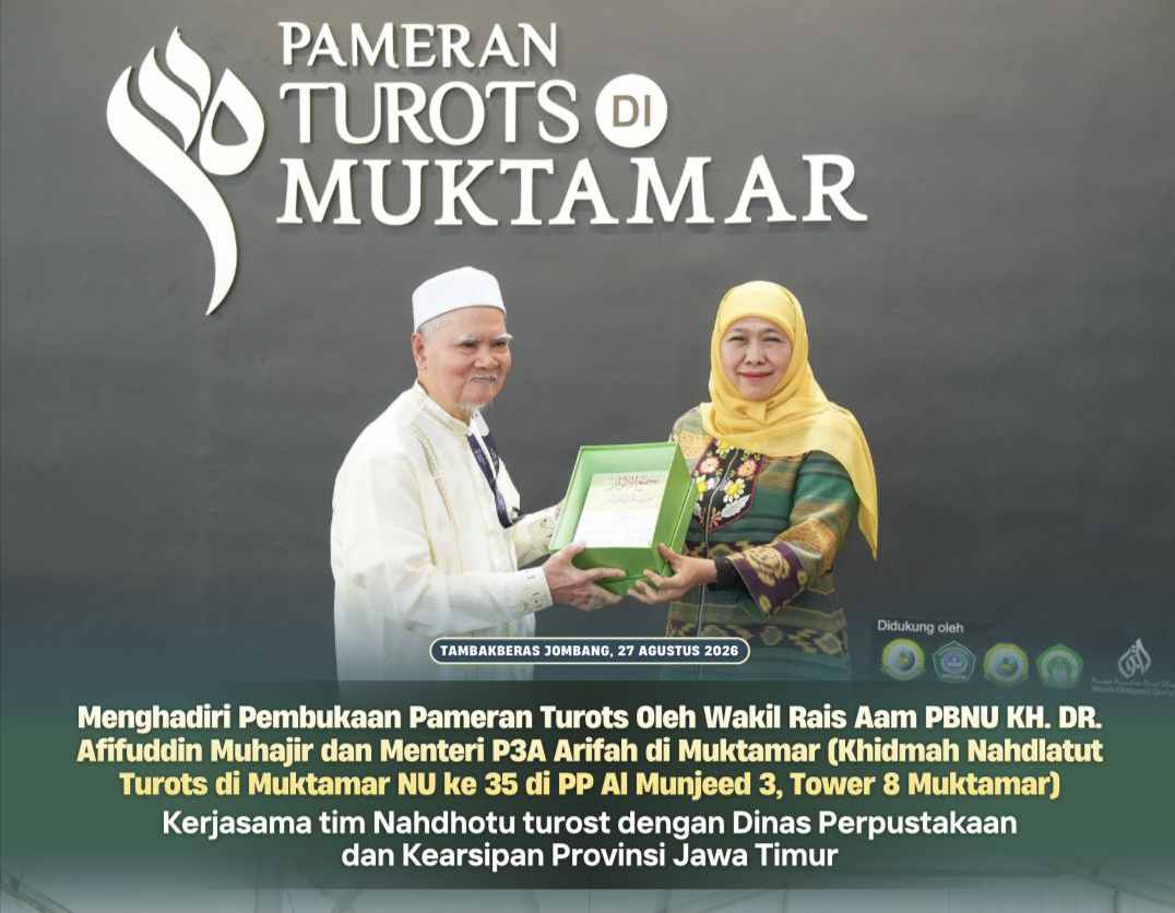 Pameran Turots Muktamar ke-35 NU, Ikhtiar Menghidupkan Kembali Mata Rantai Keilmuan Ulama Nusantara