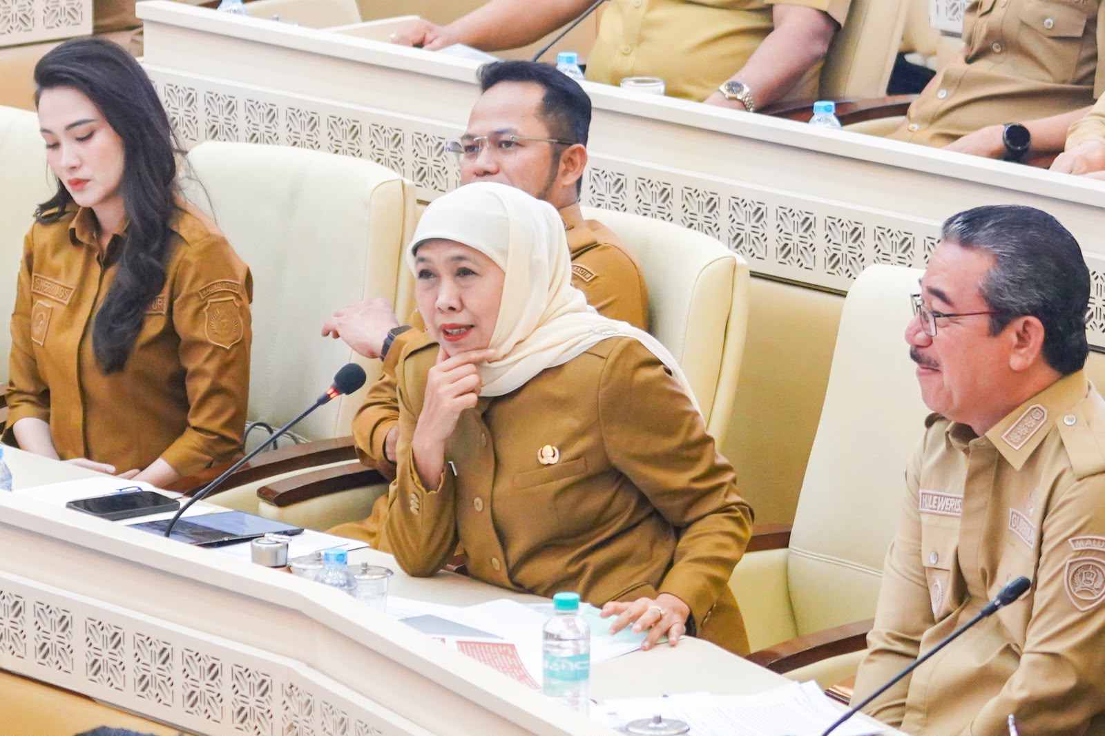 Di DPR RI, Gubernur Khofifah Soroti LP2B: Lindungi Lahan Pertanian, Jangan Hambat Investasi