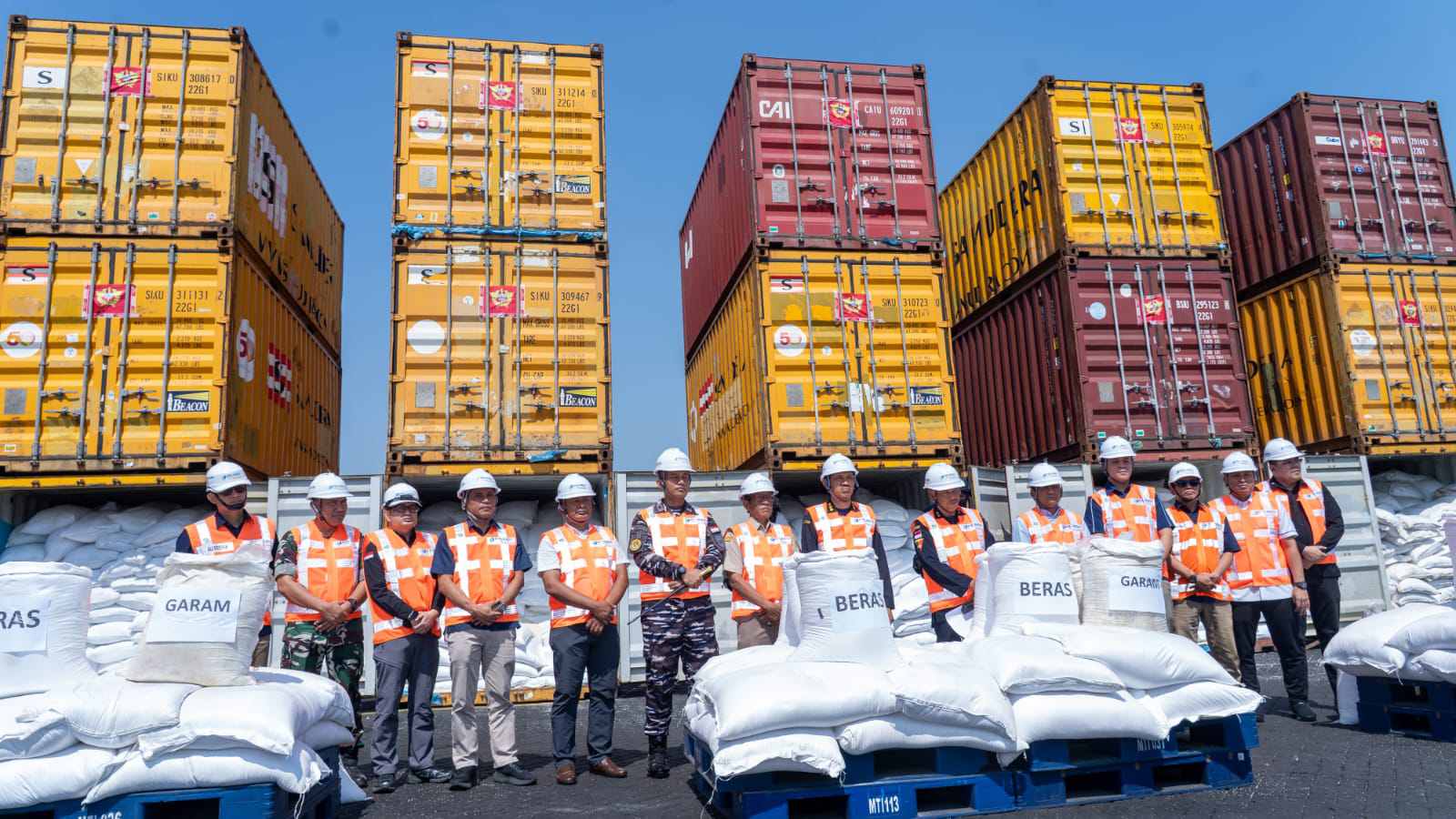 Bea Cukai Bongkar Dugaan Misdeclaration Impor, 413 Ton Beras dan Garam Ditemukan dalam Kontainer Berlabel Ammonium Chloride