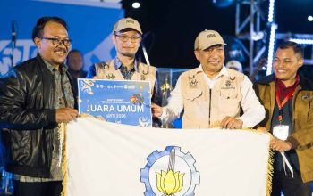 ​Terbang Tinggi di IKN, Tim Bayucaraka ITS Sabet Gelar Juara Umum KRTI 2026