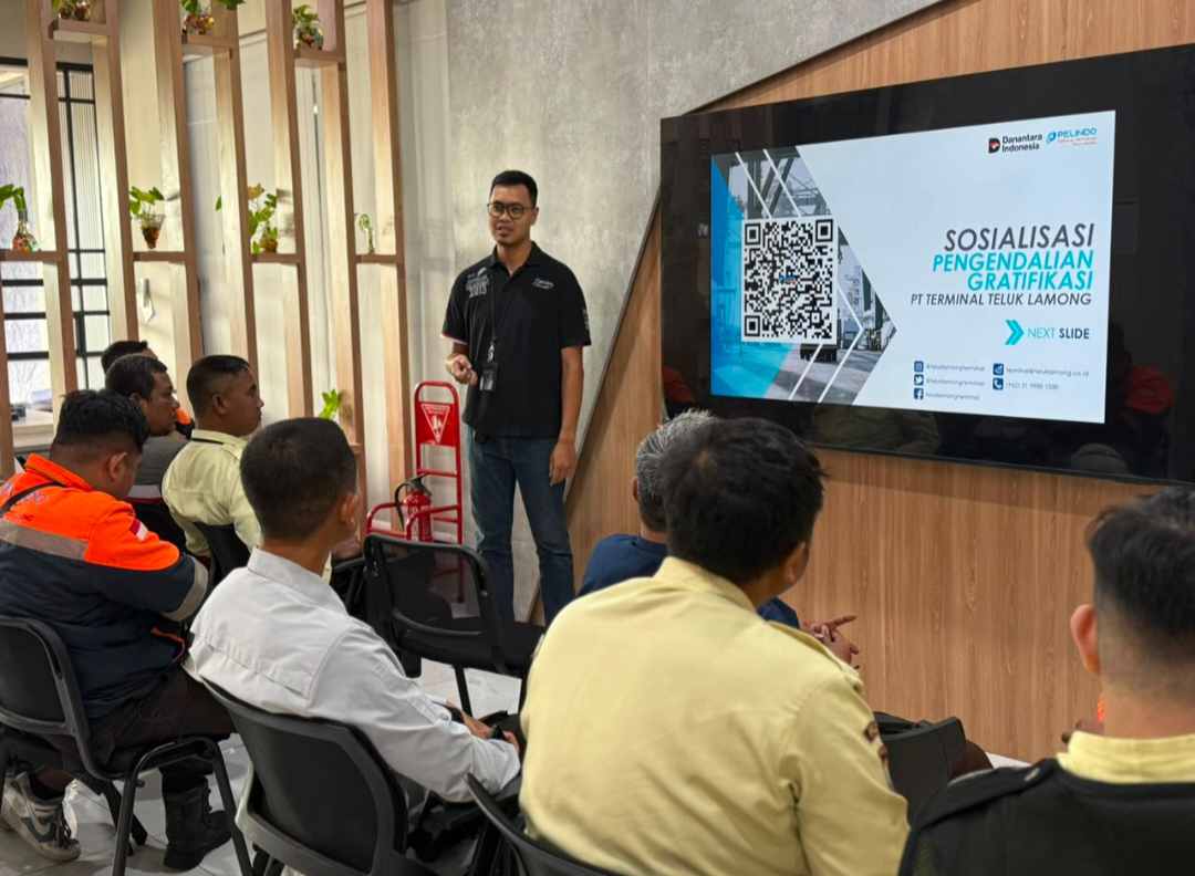 Perkuat Garda Terdepan Integritas, TTL Bekali Port Security soal Gratifikasi dan WBS