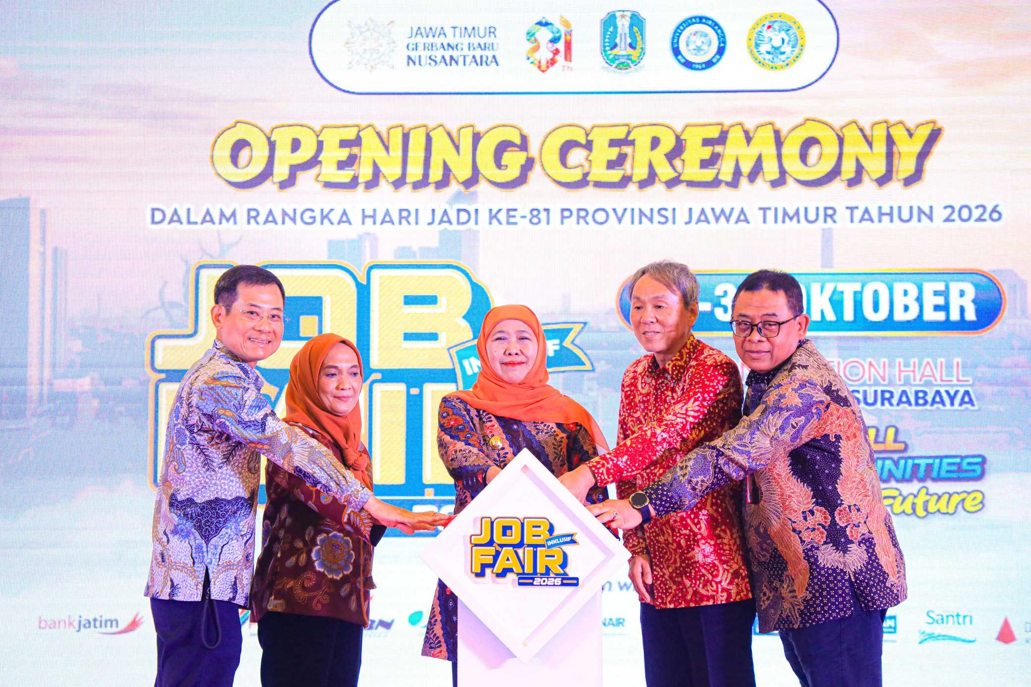 Buka Job Fair Inklusif 2026, Gubernur Khofifah Tawarkan 4.807 Lowongan Kerja dan Karir Khusus Disabilitas