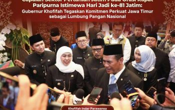 Hari Jadi ke-81 Jatim: Mentan Puji Lumbung Pangan Nasional, Siapkan Pabrik Bibit GPS Pertama di Indonesia
